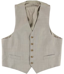 Michael Kors Mens Neat Pindot Five Button Vest