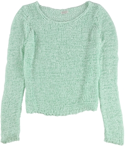 P.J. Salvage Womens Crochet Knit Pullover Sweater