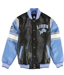 G-III Sports Mens Detroit Lions Varsity Jacket