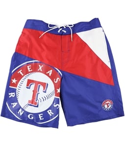 G-III Sports Mens Texas Rangers Swim Bottom Trunks