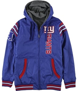G-III Sports Mens NY Giant Hooded Reversible Jacket