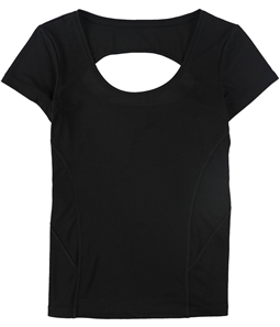 Lifestyle and Movement Womens Dani Cut-Out Basic T-Shirt