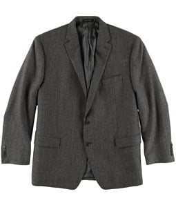 Ralph Lauren Mens Textured Two Button Blazer Jacket