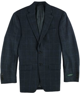 Ralph Lauren Mens Classic-Fit Two Button Blazer Jacket