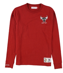 Mitchell & Ness Mens Chicago Bulls Embellished T-Shirt