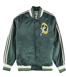 STARTER Mens Green Bay Packers Varsity Jacket