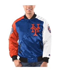 STARTER Mens New York Mets Varsity Jacket