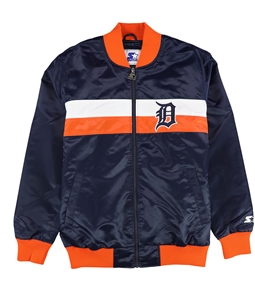 STARTER Mens Detroit Tigers team logo Varsity Jacket