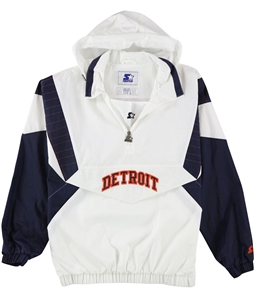STARTER Mens Detroit Tigers Anorak Jacket