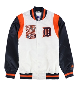 STARTER Mens Detroit Tigers 1984 World Series Varsity Varsity Jacket