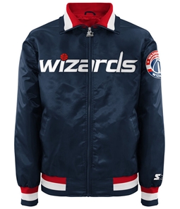 STARTER Mens Washington Wizards Varsity Jacket