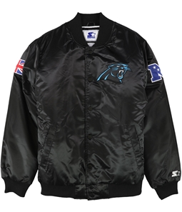 STARTER Mens Carolina Panthers Varsity Jacket
