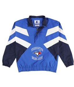 STARTER Mens Toronto Blue Jays Raincoat