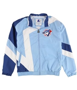 STARTER Mens Toronto Blue Jays Windbreaker Jacket