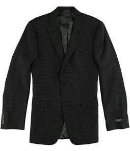 Ralph Lauren Mens Check Two Button Blazer Jacket