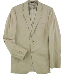 Ralph Lauren Mens Solid Two Button Blazer Jacket