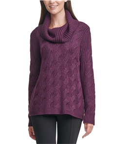 Calvin Klein Womens Chain Stitch Pullover Sweater