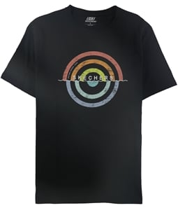 Skechers Womens Rainbow Sunset Graphic T-Shirt