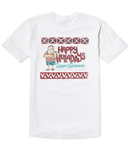 Reyn Spooner Mens Ukelele Santa Graphic T-Shirt