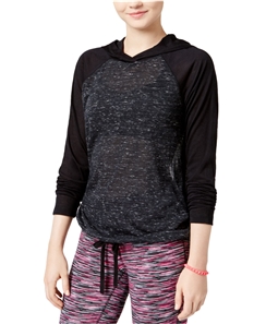Material Girl Womens Space-Dyed Hoodie Sweatshirt