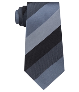 Kenneth Cole Mens Jupiter Stripe Silk Self-tied Necktie
