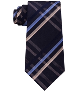 Kenneth Cole Mens Grid Self-tied Necktie