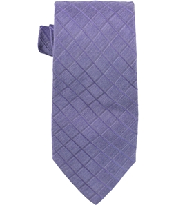 Kenneth Cole Mens Peter Grid Self-tied Necktie