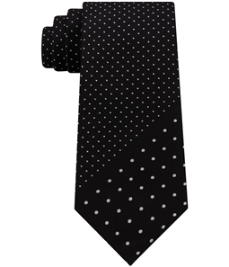 Kenneth Cole Mens Dressy Dot Panel Self-tied Necktie