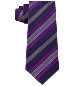 Kenneth Cole Mens Rail Stripe Self-tied Necktie