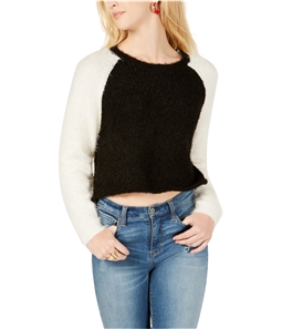 Planet Gold Womens Fuzzy Pullover Sweater