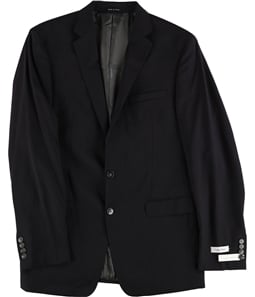 Calvin Klein Mens Textured Two Button Blazer Jacket