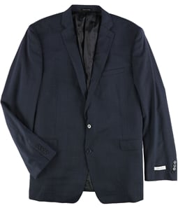 Calvin Klein Mens Pindot Two Button Blazer Jacket