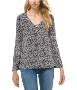 Michael Kors Womens Marled Pullover Sweater