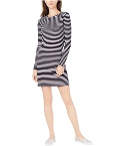 Michael Kors Womens Striped Shirt Dress