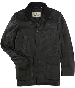 Barbour Mens Thomas Leather Jacket