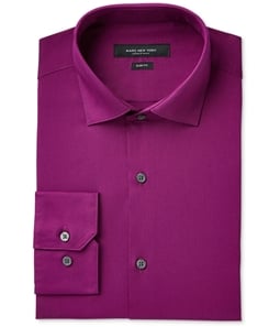 Marc New York Mens Motion-Ease Collar Button Up Dress Shirt