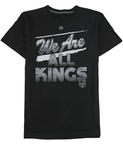 Majestic Mens We Are All Kings Graphic T-Shirt
