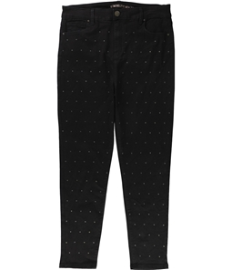 Tinseltown Womens Studded Skinny Fit Jeans