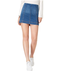 Tinseltown Womens Jean Denim Mini Skirt