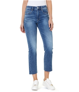 numero Womens Chelsea Cropped Flared Slim Fit Jeans