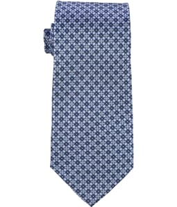 The Men's Store Mens Geo Neat Silk Self-tied Necktie