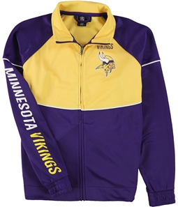 G-III Sports Womens Minnesota Vikings Track Jacket Sweatshirt