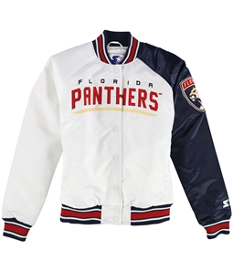 STARTER Mens Florida Panthers Varsity Jacket