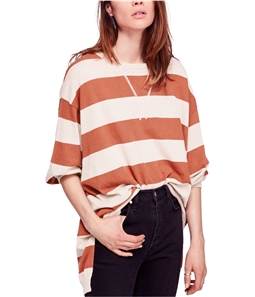 Free People Womens High-Low Pullover Sweater