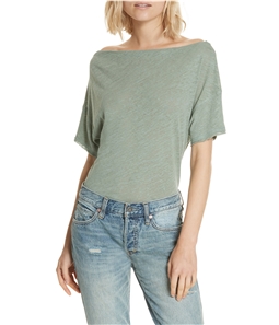 Free People Womens She So Cool Basic T-Shirt