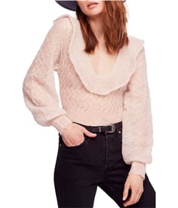Free People Womens Macaroon Pullover Sweater