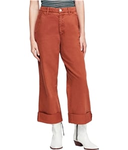 Free People Womens On My Mind Casual Wide Leg Pants