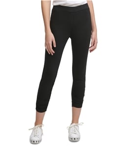 DKNY Womens Ruched Casual Leggings