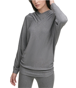 DKNY Womens Dolman-Sleeve Hoodie Sweatshirt