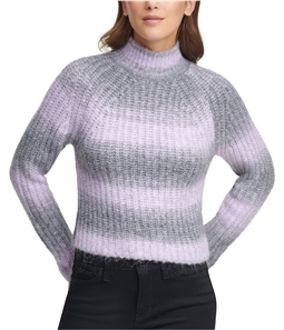 DKNY Womens Stripe Pullover Sweater